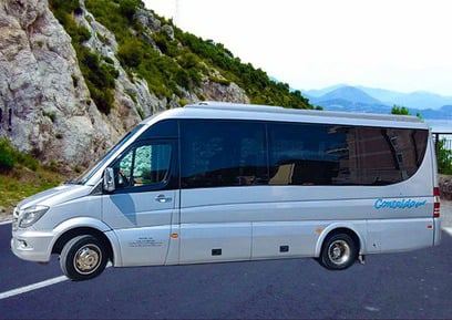 Amalfi Coast Car Rental with Driver - Large People Carrier Mercedes Benz Minibus Sprinter
